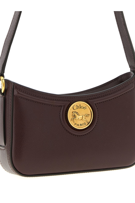 'Horse Medal' shoulder bag Bordeaux