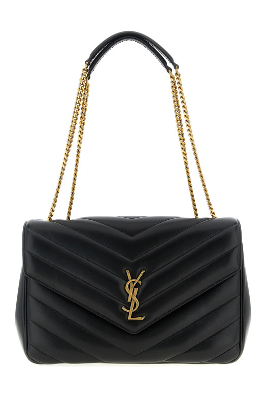 Велика сумка через плече «Loulou» Чорна 803541AAEAX1000