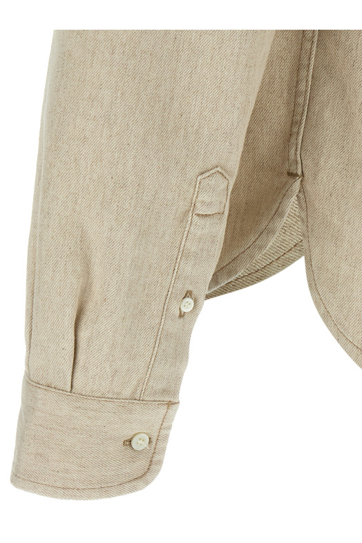 'La Chemise De-Nîmes Simon' shirt Beige