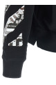 'Newspaper Arrow Skate' hoodie Black
