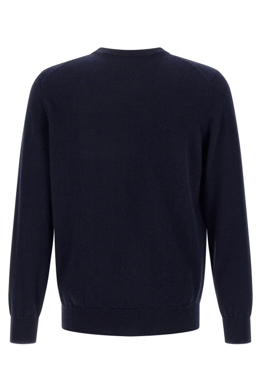Кашемировый свитер Синий BRUNELLO CUCINELLI M2200100CW425