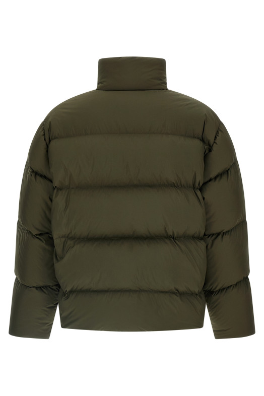 Утеплена пухова куртка Зелена SAINT LAURENT 840578YZ9DN3880