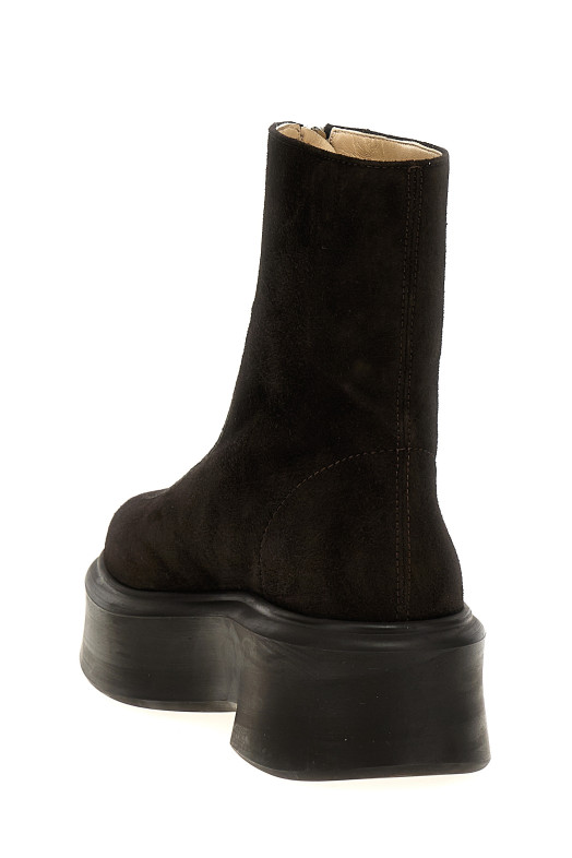'Zipped Boot I' ankle boots Brown