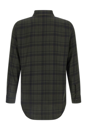Рубашка Cassandre Зеленая SAINT LAURENT 838702Y33IB2861 Рубашка Cassandre Зеленая SAINT LAURENT 838702Y33IB2861