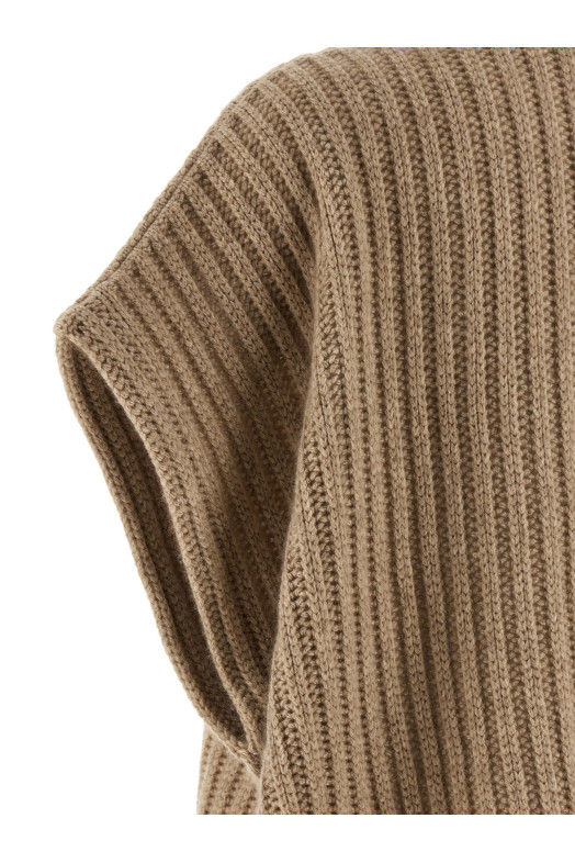Cashmere vest Beige