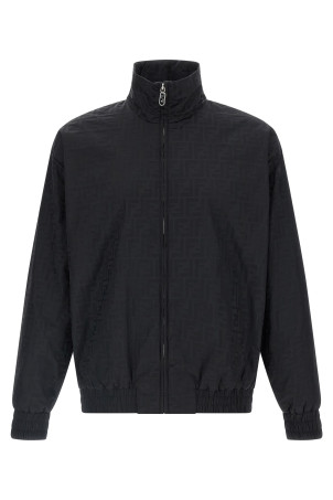 Бомбер из нейлона FF Black FENDI FAA951ATN9F0GME Бомбер из нейлона FF Black FENDI FAA951ATN9F0GME