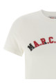 Футболка APC с капсульной коллекцией для Marc Jacobs White A.P.C. COHKSF26555AAB