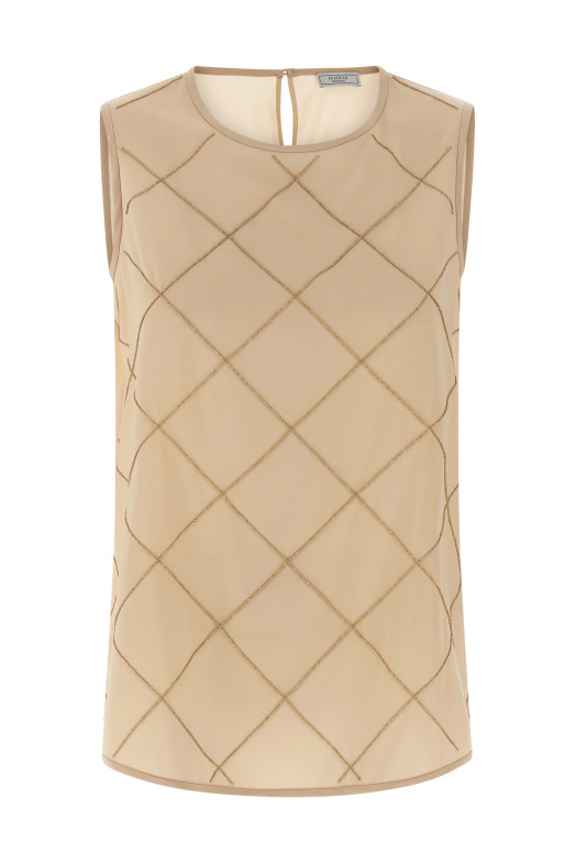 Silk top Beige Silk top Beige