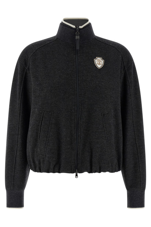 Heraldic coat of arms sweatshirt Gray