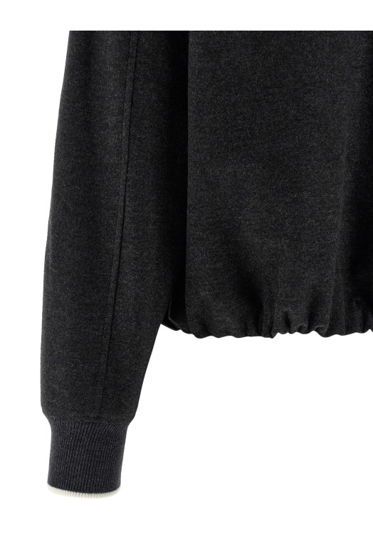 Heraldic coat of arms sweatshirt Gray