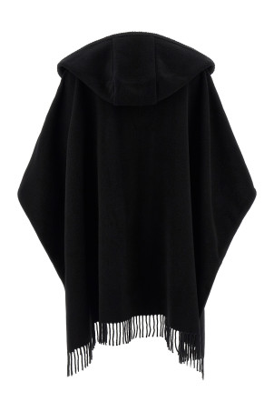Wool cape  Black Wool cape  Black