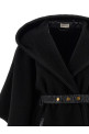 Wool cape  Black