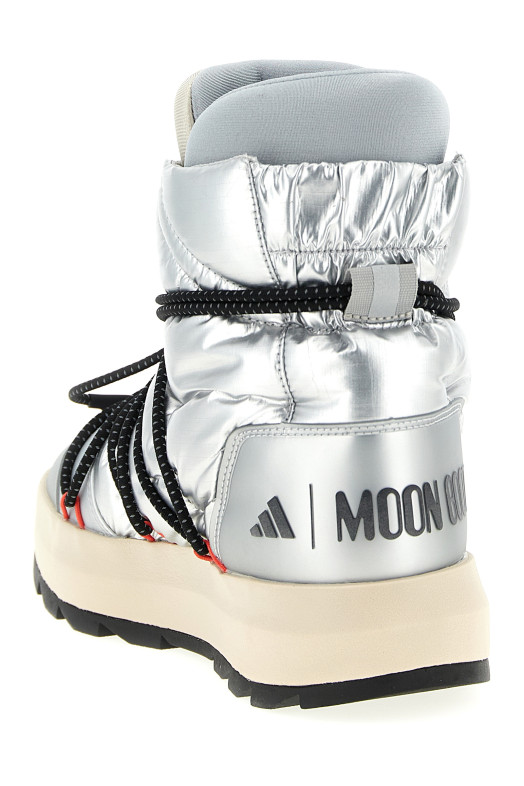 'Ace' Adidas x Moonboot ankle boots Silver