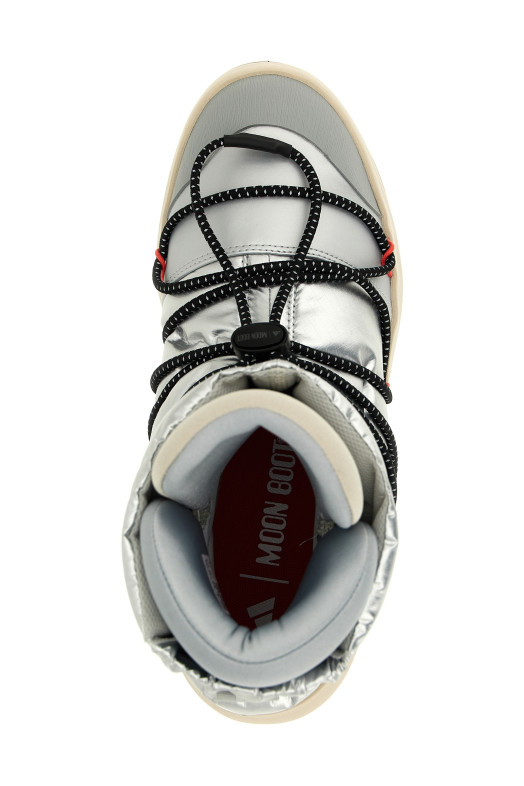 'Ace' Adidas x Moonboot ankle boots Silver