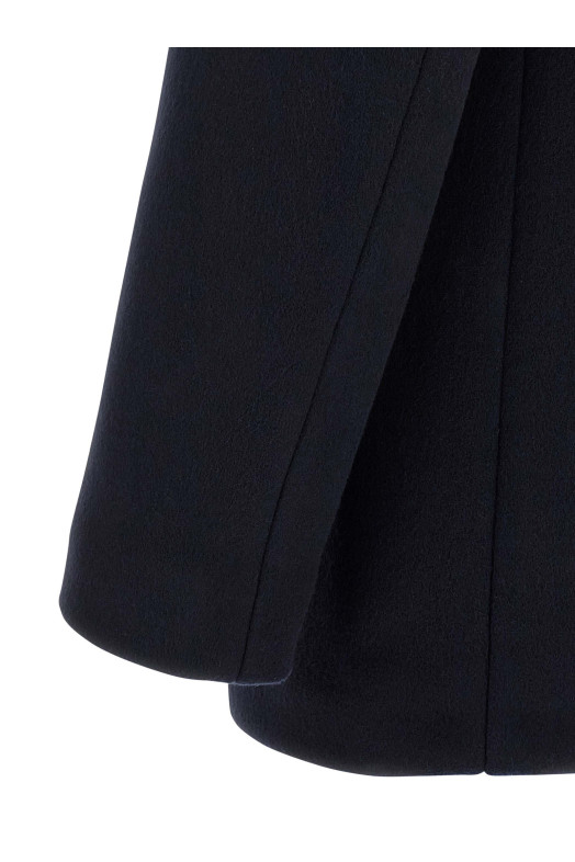 Double-breasted caban Blue