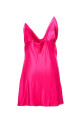 Сукня з атласу Fuchsia Y/PROJECT (WDRESS105S24FUSCHIA)