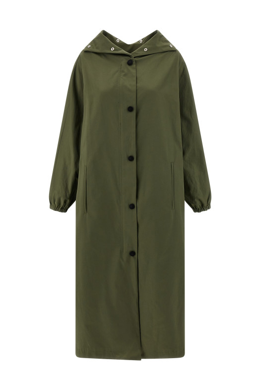 'Incisa' trench coat Green