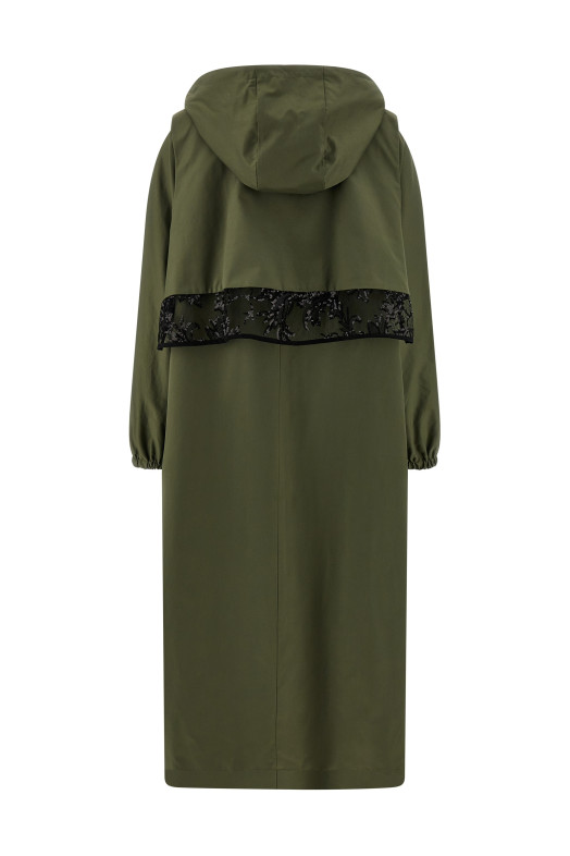 'Incisa' trench coat Green