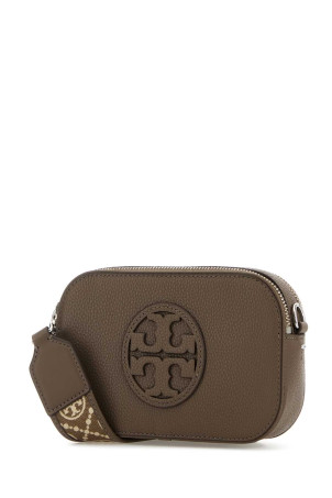 Мини-сумка через плечо Miller из кожи цвета грязи, синяя TORY BURCH (171955) Мини-сумка через плечо Miller из кожи цвета грязи, синяя TORY BURCH (171955)