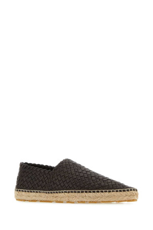 Dark brown leather espadrilles BOTTEGA VENETA (754397VBSN0) Dark brown leather espadrilles BOTTEGA VENETA (754397VBSN0)