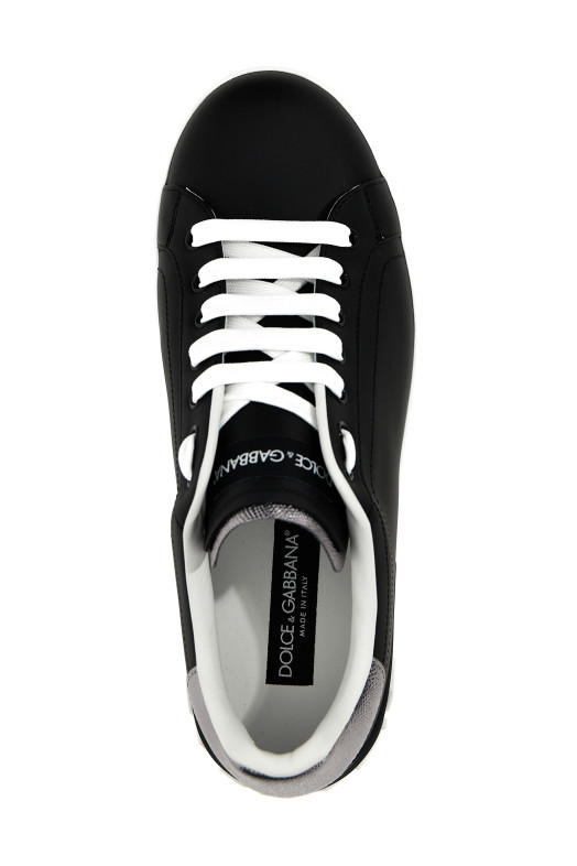 Кроссовки Portofino Черные DOLCE & GABBANA (CS2216AH5278B979)
