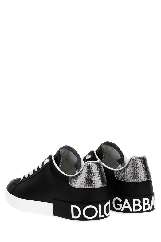 Кросівки Portofino Чорні DOLCE & GABBANA (CS2216AH5278B979) DOLCE & GABBANA