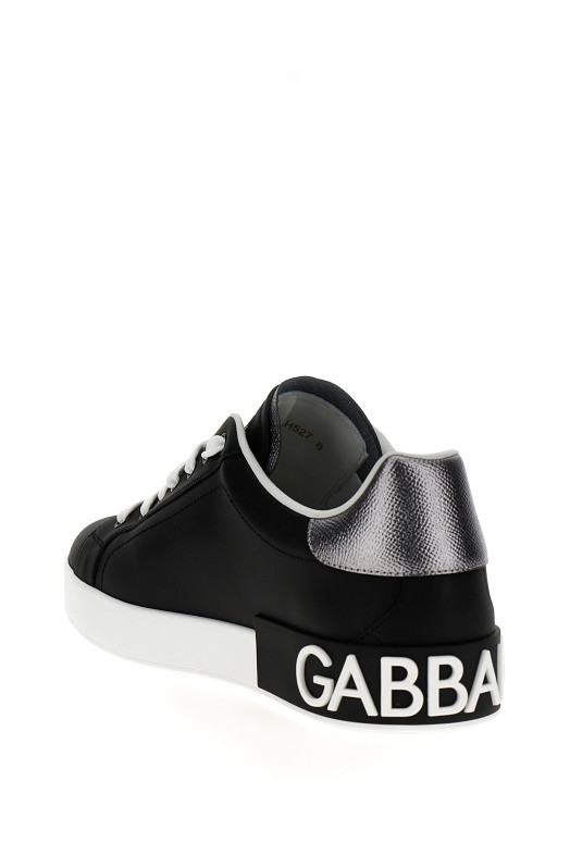 Кросівки Portofino Чорні DOLCE & GABBANA (CS2216AH5278B979) DOLCE & GABBANA