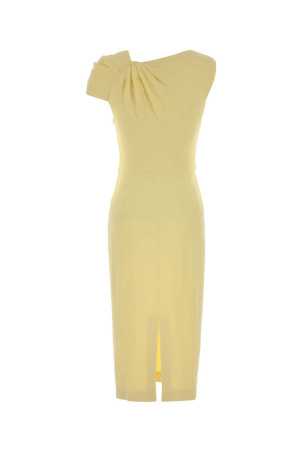 Желтое платье из эластичного кади GIVENCHY (BW22MV164K) Желтое платье из эластичного кади GIVENCHY (BW22MV164K)