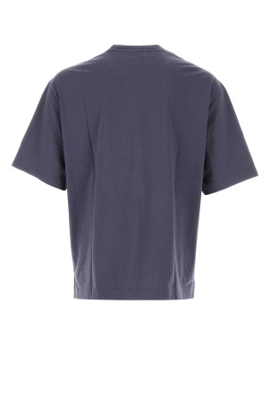 Синяя хлопковая футболка MAISON KITSUNE (OM00108KJ0008)