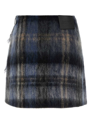Embroidered mohair blend mini skirt LOEWE (S540Y08XC0) Embroidered mohair blend mini skirt LOEWE (S540Y08XC0)