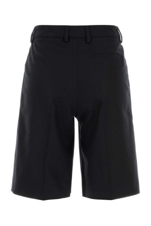 Black stretch wool blend Simone bermuda shorts PT TORINO (CDBSSMZX0STDTO03) Black stretch wool blend Simone bermuda shorts PT TORINO (CDBSSMZX0STDTO03)