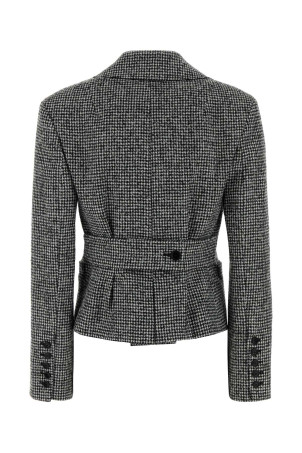 Embroidered wool blend blazer ERMANNO SCERVINO (D476I717WGO) Embroidered wool blend blazer ERMANNO SCERVINO (D476I717WGO)