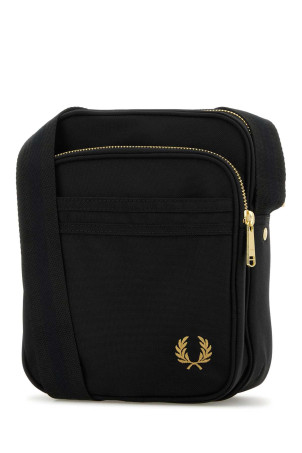 Чорна сумка через плече з канвасу Чорна FRED PERRY (L9259) Чорна сумка через плече з канвасу Чорна FRED PERRY (L9259)