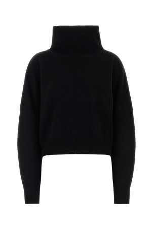 Black wool blend Luke sweater Black LOULOU DE SAISON (LUKE)