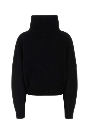 Black wool blend Luke sweater Black LOULOU DE SAISON (LUKE)