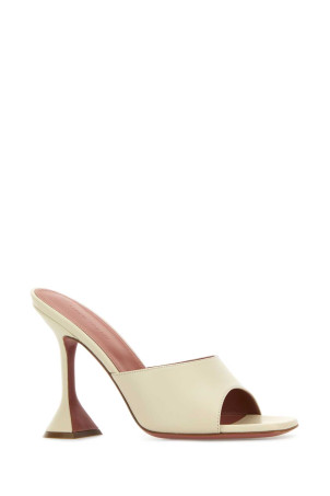 Sand nappa leather Lupita mules AMINA MUADDI (LUPITASLIPPER95) Sand nappa leather Lupita mules AMINA MUADDI (LUPITASLIPPER95)