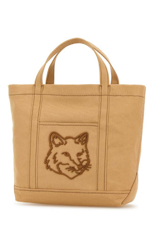Бежева невелика сумочка з канвасу MAISON KITSUNE (LW05103WW0107) Бежева невелика сумочка з канвасу MAISON KITSUNE (LW05103WW0107)