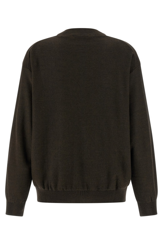 'Relaxed Twisted' cardigan Brown