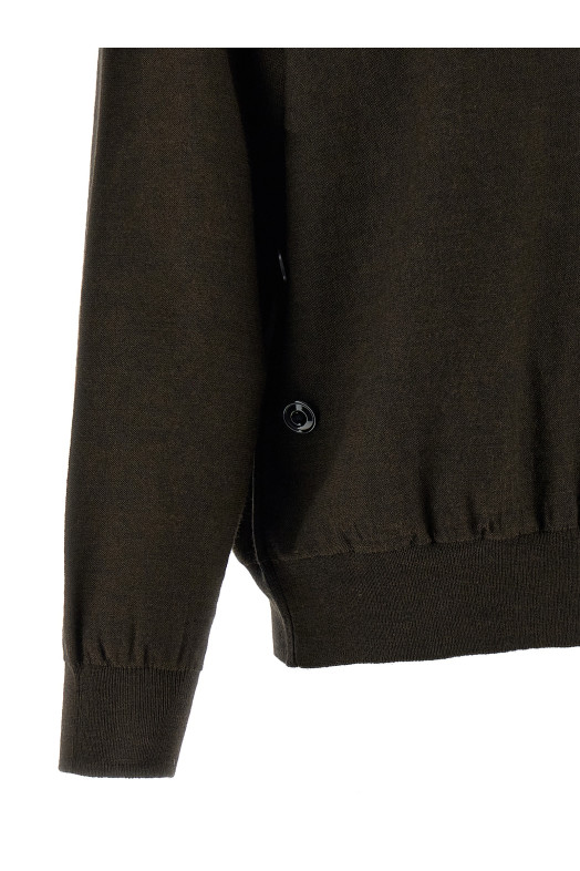 'Relaxed Twisted' cardigan Brown