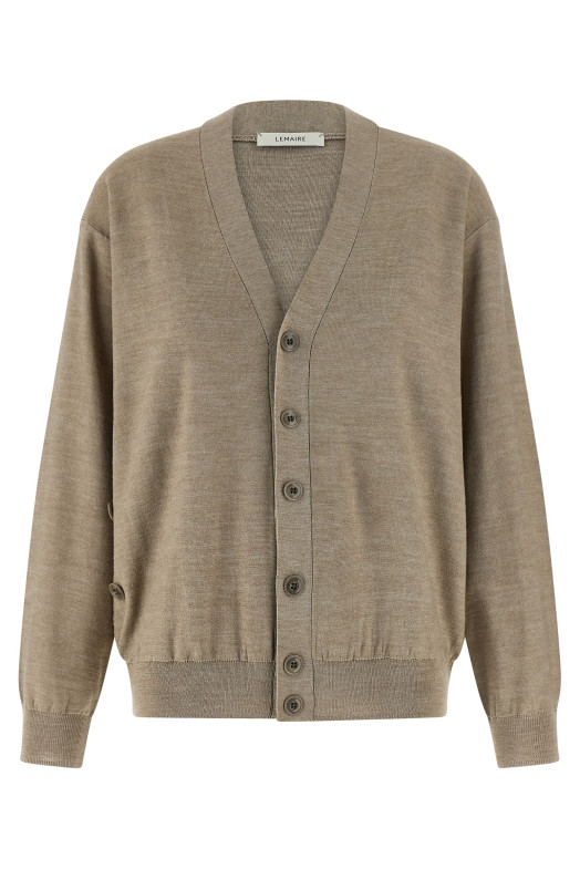 'Relaxed Twisted' cardigan Beige