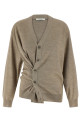 'Relaxed Twisted' cardigan Beige