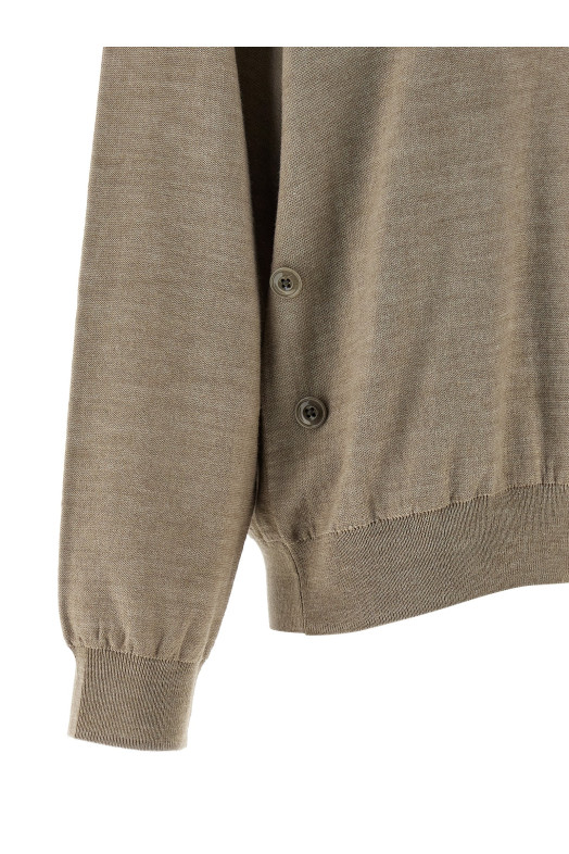 'Relaxed Twisted' cardigan Beige