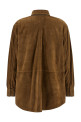 Suede shirt Brown