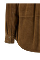 Suede shirt Brown