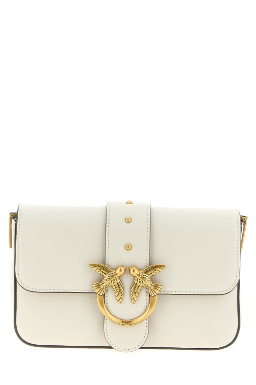 Невелика сумка через плече «Mini Love Slouchy» Біла 105824A0QOZ14Q