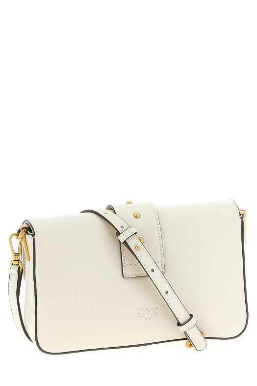 Невелика сумка через плече «Mini Love Slouchy» Біла 105824A0QOZ14Q