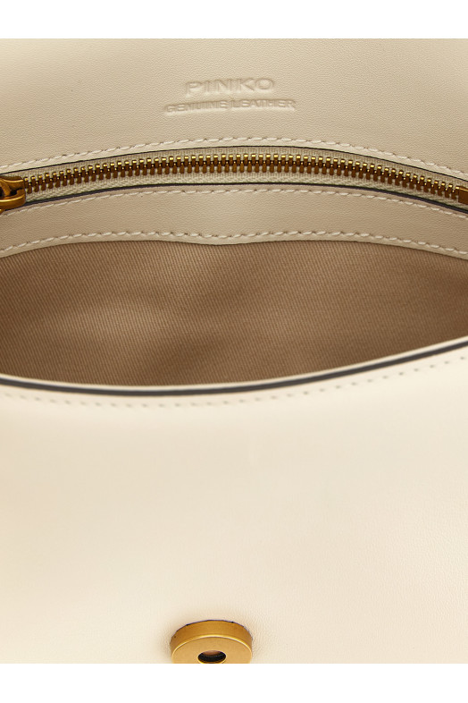 Невелика сумка через плече «Mini Love Slouchy» Біла 105824A0QOZ14Q