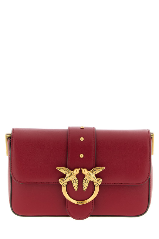 Небольшая сумка через плечо «Mini Love Slouchy» Красная 105824A0QOOA4Q