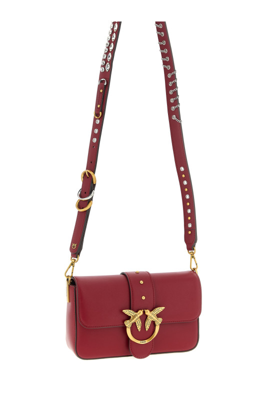 Небольшая сумка через плечо «Mini Love Slouchy» Красная 105824A0QOOA4Q