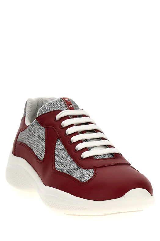 'Prada America's Cup' sneakers Red